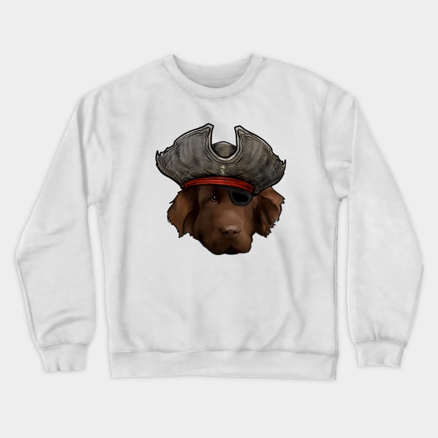 Newfoundland Pirate Crewneck Sweatshirt by whyitsme